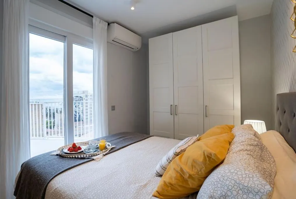 公寓 Sea Views Penthouse City Center 马拉加